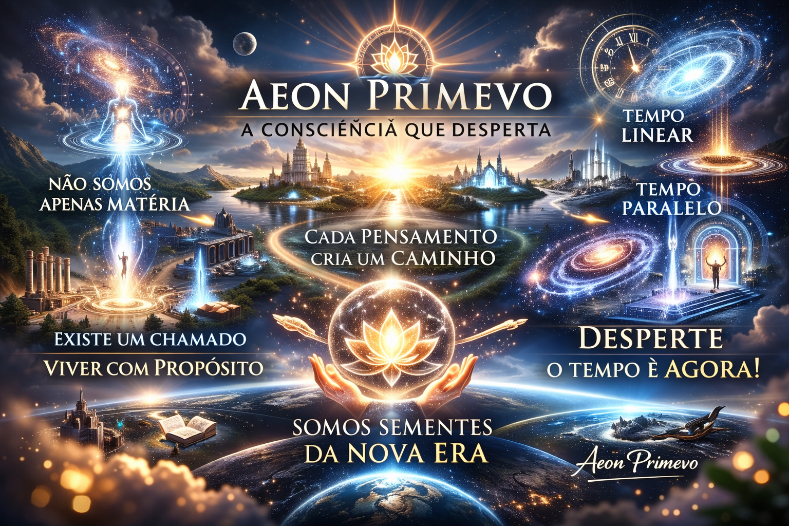 Arte Aeon Primevo: a consciência que desperta
